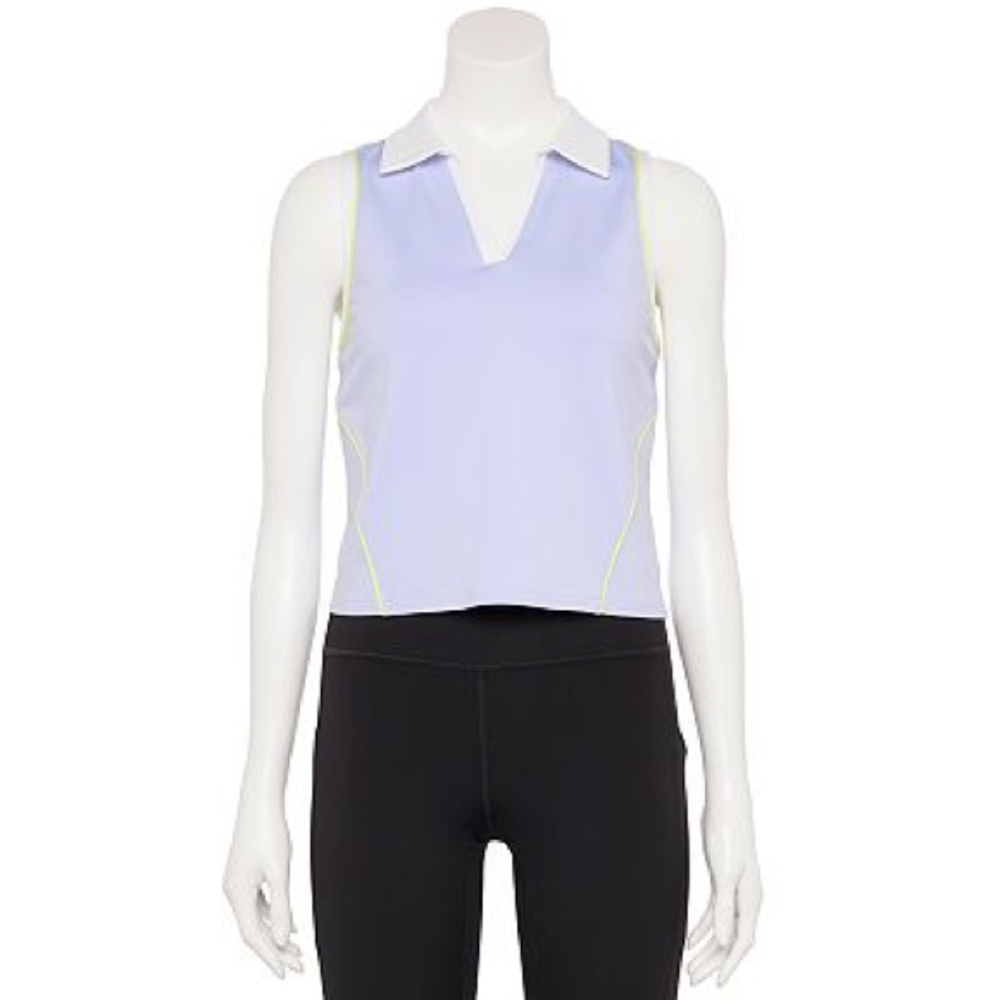 NWT Women's Tek Gear® Perforated Tennis Pickle Ball Tank Women’s‎ Size XL